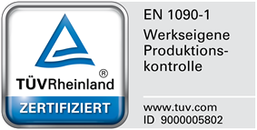 Zertifikat TÜV Rheinland